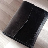 کیف فولدر چرم طبیعی دستی اسپرت مشکی اداری کلاسیک